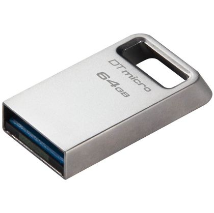 Kingston 64GB DataTraveler Micro 200MB/s Metal USB 3.2 Gen 1, EAN: 740617328066
