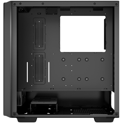 DeepCool CG540, Mid Tower, Mini-ITX/Micro-ATX/ATX/E-ATX, 2xUSB3.0, 1xAudio, 3x120mm Pre-Installed ARGB Fans + 1x140mm Black Fan, Tempered Glass, Mesh Panel, Black, R-CG540-BKAGE4-G-1