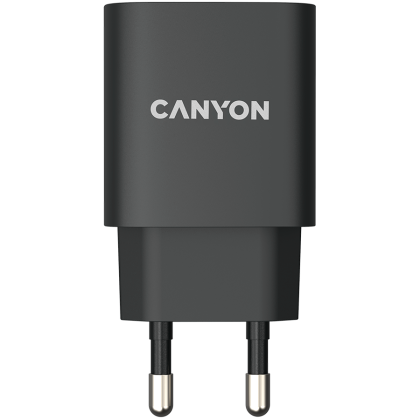 CANYON charger H-20-02 PD 20W USB-C Black