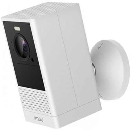 Imou Cell 2 IP Wi-Fi camera, 4MP, 1/2.9” progressive CMOS,30 fps, H.265/H.264, 2.8mm lens, FOV 110°, Smart Color (IR) up to 10m. Built-in Mic & Speaker, Rechargeable battery power or DC5V, IP65, Dual Band 2.4GHz & 5GHz, White