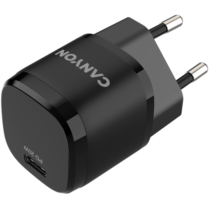 CANYON charger H-20-05 PD 20W USB-C Black