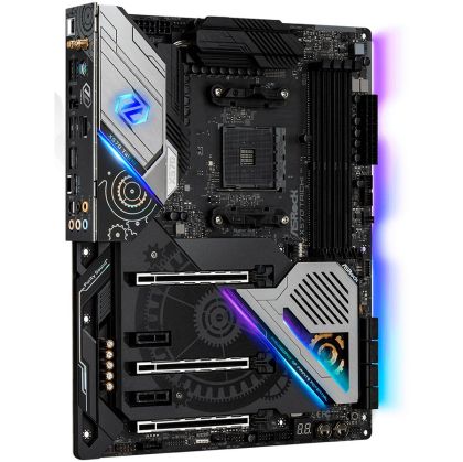 ASROCK Main Board Desktop X570 TAICHI (AM4, X570, 4xDDR4, 3xPCIe4.0 x16, 2xPCIe4.0 x1, 8xSATA, 2xGen4 x4 M.2, 1xM.2, .xUSB3.2 Gen2, 8xUSB3.2 Gen1, 8xUSB3.2 Gen1, WiFi-802.11ax, Bluetooth 5.0, GLAN, ATX, Retail)