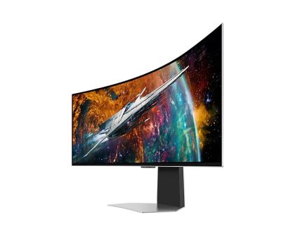 Монитор Samsung LS49CG950, 49" Odyssey G9 GAMING, Curved OLED, 1800R, 240Hz, Smart. 32:9, 5120 x 1440, 250 cd/m2, Display Port , HDMI,Micro HDMI, USB Hub, Silver