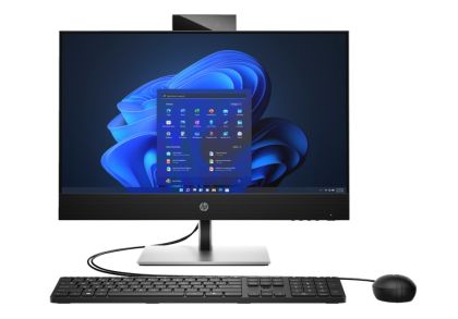 Настолен компютър - всичко в едно HP ProOne 440 G9 R All-in-One, Core i5-13500T(up to 4.6GHz/24MB/14C), 23.8" FHD IPS non-Touch + 5MP WebCam, 16GB 3200Mhz 1DIMM, 512GB M.2 PCIe SSD, HP 125 Wired Mouse, NO Keyboard, Wi-Fi 6 + BT 5.3, Win 11 Pro, 3Y NBD On 
