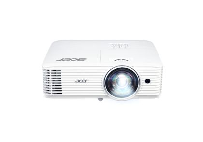 Мултимедиен проектор Acer Projector H6518STi, DLP, Short Throw, 1080p (1920x1080), 3,500 ANSI Lumens, 10000:1, 3D ready, Wireless dongle included, 2xHDMI, VGA in, Audio in/out, DC Out (5V/1A,USB Type A), RS232, Speaker 3W, White