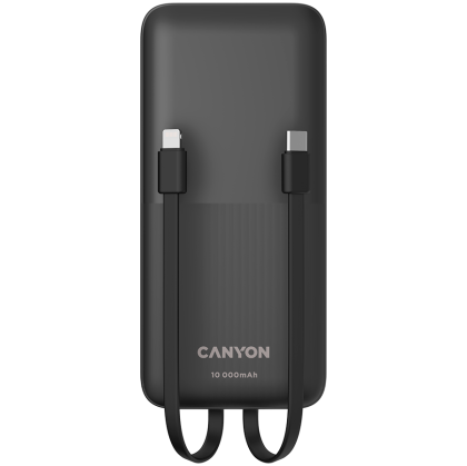 CANYON power bank PB-1010 10000 mAh PD 22.5W QC 3.0 Black