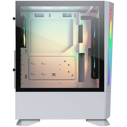 COUGAR MX430 Air RGB (White), Mid Tower, Mini ITX / Micro ATX / ATX, USB 3.0 x 2, USB 2.0 x 1, Mic x 1 / Audio x 1, Reset Button, RGB Button, 3x ARGB