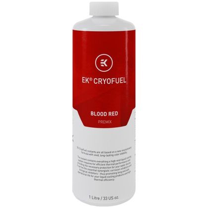 EK-CryoFuel Blood Red (Premix 1000mL), coolant mixture