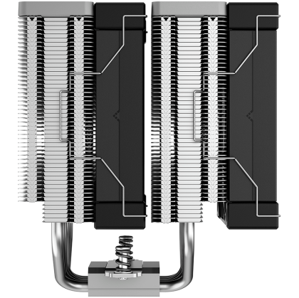 DeepCool AK620, CPU Air Cooler, 2x120mm PWM Fan, TDP 260W, 6 Heatpipes, LGA2066/2011-v3/2011/1700/1200/115x, AMD AM5/AM4, 129x138x160 mm(LxWxH), 3Y, R-AK620-BKNNMT-G