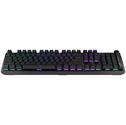 Endorfy Thock Wireless Red Gaming Keyboard, Kailh Box Red Mechanical Switches, Double Shot PBT Keycaps, Volume Wheel, ARGB, Hot-swappable switches, Connections: BT/2.4GHz/USB, 2 Year Warranty