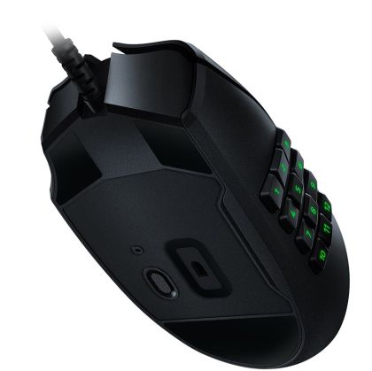 Razer Naga Trinity - Multi-color Wired MMO Gaming Mouse,With interchangeable side plates for 2, 7 and 12-button configurations,16,000 DPI 5G optical sensor,Up to 19 programmable buttons,Multi-Award Winning Razer Mechanical Switches