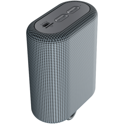 CANYON BSP-4, Bluetooth Speaker, BT V5.0, BLUETRUM AB5365A, TF card support, Type-C USB port, 1200mAh polymer battery, Dark grey, cable length 0.42m, 114*93*51mm, 0.29kg