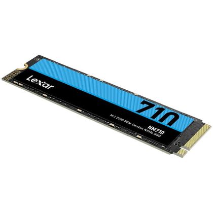 Lexar® 500GB High Speed PCIe Gen 4X4 M.2 NVMe, up to 5000 MB/s read and 2600 MB/s write, EAN: 843367129690