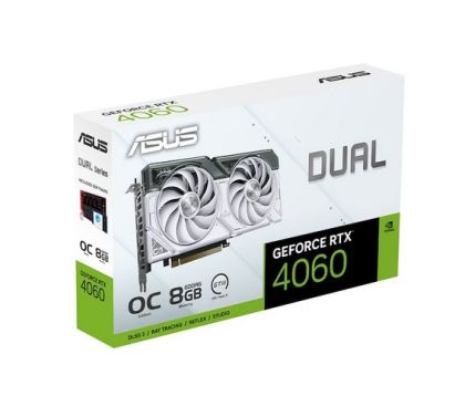 Asus GeForce RTX 4060 Dual OC 8GB White GDDR6