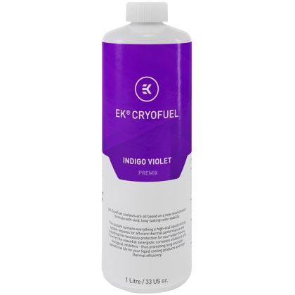 EK-CryoFuel Indigo Violet (Premix 1000mL), coolant mixture