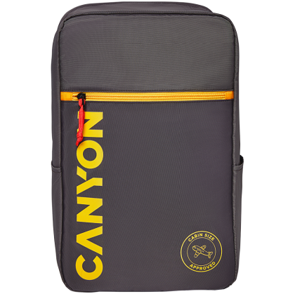 CANYON CSZ-02, cabin size backpack for 15.6'' laptop ,polyester ,gray