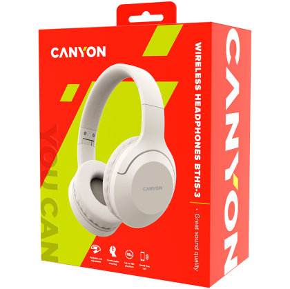 CANYON headset BTHS-3 Beige