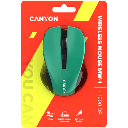 CANYON mouse MW-1 Wireless Green