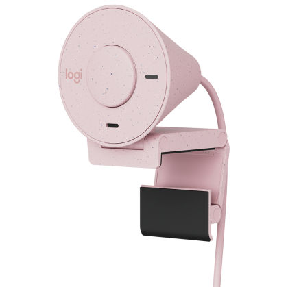 LOGITECH Brio 300 Full HD webcam - ROSE - USB