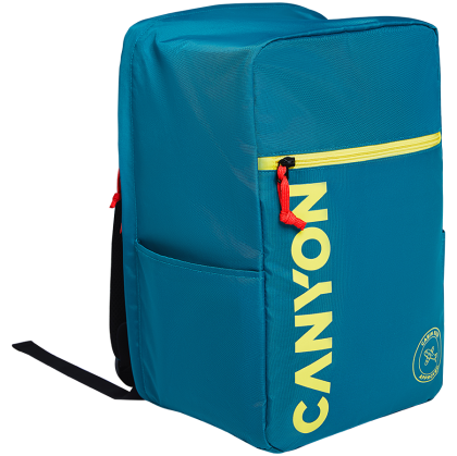 CANYON CSZ-02, cabin size backpack for 15.6'' laptop, polyester ,dark green
