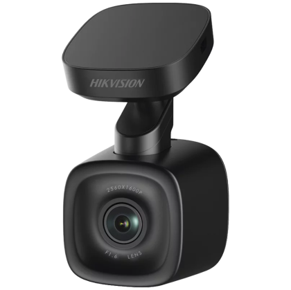 Hikvision FHD Dashcam F6 Pro, OV-05A20, 30 fps@1600P, H265, FOV 109°, GPS, ADAS supported, Voice command, micro SD up to 128 GB, built-in MIC and speaker, Wi-Fi, G-sensor, micro USB, 3.8m cable.