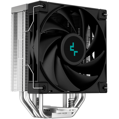 DeepCool AK400, CPU Air Cooler, 1x120mm PWM Fan, TDP 220W, 4 Heatpipes, LGA1700/1200/115x, AMD AM5/AM4, 127x97x155 mm(LxWxH), 3Y, R-AK400-BKNNMN-G-1