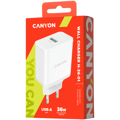 CANYON charger H-36-01 QC 3.0 36W White