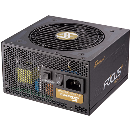 Seasonic Focus GX-850 Gold, 80 PLUS GOLD, 120mm FDB Fan, Fully Modular, 10 Years Warranty, (1FX85GFRT3A31X)