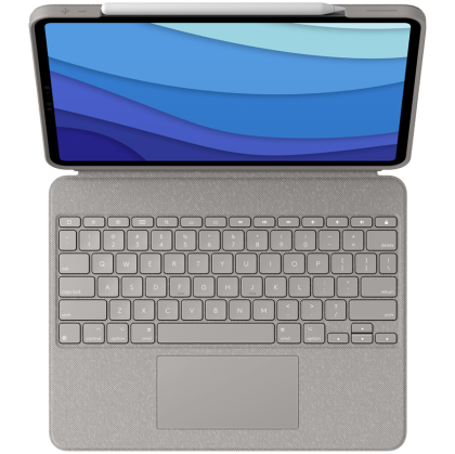 LOGITECH Combo Touch for iPad Pro 12.9-inch (5th generation) - SAND - US - INTNL