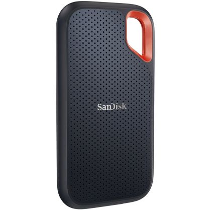 SanDisk Extreme 4TB Portable SSD - up to 1050MB/s Read and 1000MB/s Write Speeds, USB 3.2 Gen 2, 2-meter drop protection and IP55 resistance, EAN: 619659184704