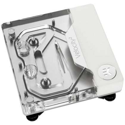 EK-Quantum Velocity² D-RGB - 1700 White Edition, CPU water block (Socket LGA1700)