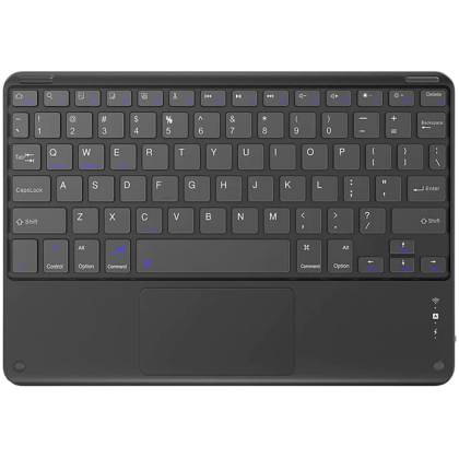 Blackview K1 Ultra-slim BV Universal Wireless Keyboard for Tab11, Tab 12, Tab 10 Pro, Tab 11, Tab 7, 78-key Layout, Scissor-switch Design, Precise Multi-touch Trackpad, >30H Working Duration, Multi-OS Compatibility, BT 3.0