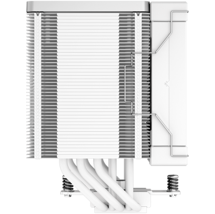 DeepCool AK500 WH, CPU Air Cooler, 1x120mm FK120 PWM Fan, TDP 240W, 5 Heatpipes, White, LGA2066/2011-v3/2011/1700/1200/115x, AMD AM5/AM4, 127x117x158 mm(LxWxH), 3Y, R-AK500-WHNNMT-G