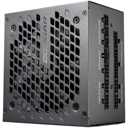 COUGAR GEX X2 1000, 1000W, 80 Plus GOLD, PCIE 5.0, ATX 3.0, Fully Modular Power Supply Unit, Strong Safeguards: OCP, OPP, OVP, UVP, SCP & OTP, 120mm HDB Fan, 100% Japanese Capacitors, Zero Noise Mode, Dimensions: 140x150x86(mm), 10Y Warranty