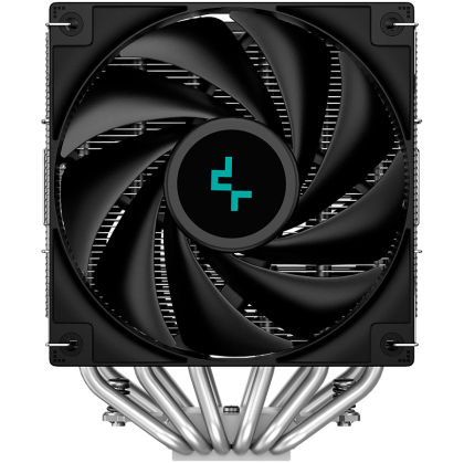 DeepCool AG620, CPU Air Cooler, 2x120mm PWM Fan, TDP 260W, 6 Heatpipes, LGA2066/2011-v3/2011/1700/1200/115x, AMD AM5/AM4, 129x136x157 mm(LxWxH), 2Y, R-AG620-BKNNMN-G-1