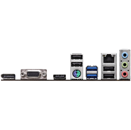 ASROCK Main Board Desktop H610M-HDV (S1700, 2x DDR4, 1x PCIe x16, 1x PCIe x1, 4x SATA3 6.0Gb/s, 4x USB 3.2, 6x USB 2.0, 1x VGA, 1x HDMI, 1x DP 1.4, 1x GLAN, mATX) Retail
