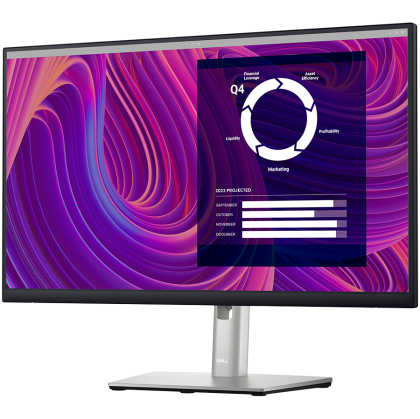 Dell Monitor LED Professional P2423D, 23.8", QHD 2560x1440, 16:9 60Hz, IPS AG, ComfortView Plus, Flicker Free, 300 cd/m2, 1000:1, 178/178, 8ms/5ms, HDMI, DP, 4x USB 3.2, Height, Pivot, Swivel, Tilt adjustable, 3Y