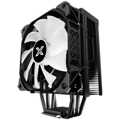 Air Killer Pro EN47895 Black, X22A FAN, ARGB Top Cover, Reinforced Plastic Steel Backplate, Mini ARGB LED Controller