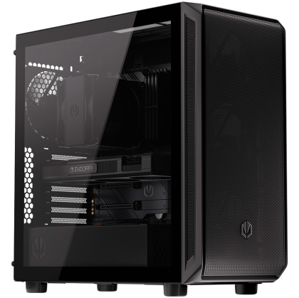 Endorfy Arx 700 Air, Mid-Tower, ATX/mATX/mITX, 2x USB-A (3.1 GEN 1),  1x Audio/1x Mic, 5x STRATUS 140 PWM fans, Tempered Glass, Mesh Top & Front Panel, 486×228×472 mm,  3 Year Warranty