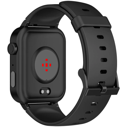 Blackview W10E, 1.52-inch IPS HD LCD 240x280, 205mAh Battery, 24-hour SpO2 Detection + Heart Rate Monitoring, Calls and SMS notification, Black
