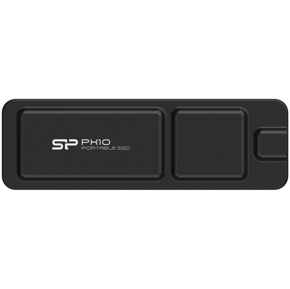 Silicon Power PX10 1TB Portable SSD USB 3.2 Gen2, R/W: up to 1050MB/s; 1050MB/s, Black, EAN: 4713436156345