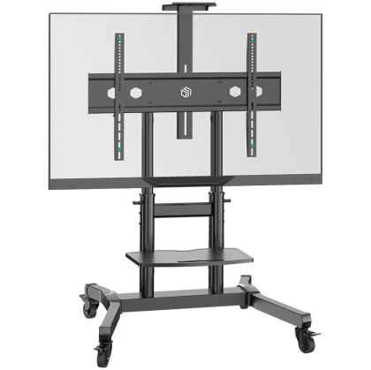 ONKRON Mobile TV Stand Rolling TV Cart for 50
