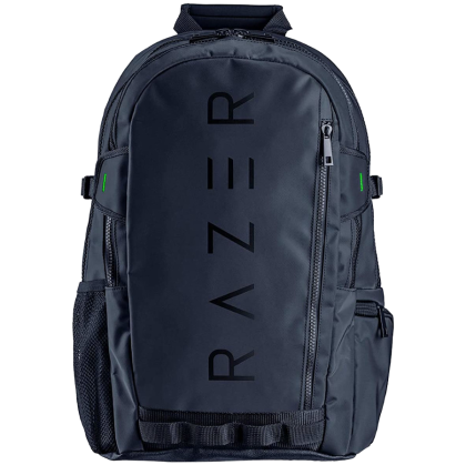 Razer Rogue 15 Backpack V3, Black, Tear- and water-resistant exterior, TPU padded scratch proof interior, Dedicated laptop compartment, Fits most laptops up to 15