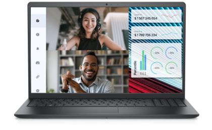 Лаптоп Dell Vostro 3520, Intel Core i7-1255U (12 MB Cache up to 4.70 GHz), 15.6" FHD (1920x1080) AG 120Hz WVA 250nits, 8GB, 1x8GB DDR4, 512GB SSD PCIe M.2, UHD Graphics, Cam and Mic, 802.11ac, BG KB, FPR, Win 11 Pro, 3Y PS