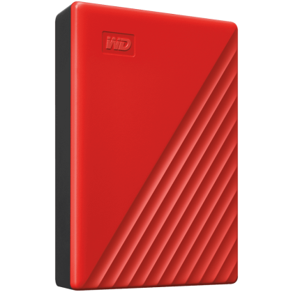 HDD External WD My Passport (4TB, USB 3.2) Red