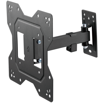 Free-tilt design: simplifies adjustment for better visibility and reduced glareSwivel mechanism provides maximum viewing flexibilityConvenient cable holder. 23-43