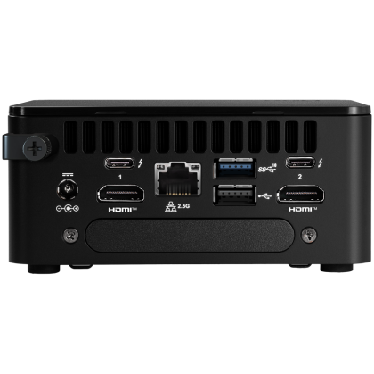 ASUS NUC 13pro/RNUC13ANHI300000I/Intel Core i3-1315U/Intel UHD Graphics/4xUSB/M.2 22x80 NVMe; 22x42 SATA/2.5'' SATA slot/2,5Gbe LAN/2xHDMI/ 2x Thunderbolt 4 (USB-C+DP)/no Storage/no RAM/AX211.NGWG.NV/no OS/No Cord/Tall Kit(L6)/EAN:4711387502631