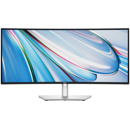 Monitor DELL UltraSharp U3425WE Curved 1900R 34", 3440x1440, WQHD, 120Hz, IPS Black AG, 21:9, 2000:1, 300 cd/m2, 8ms/5ms, 178/178, DP, HDMI, 2xThunderbolt 4 (90W), 3xUSB-C, 5xUSB-A, Audio line out, RJ-45, 2x 5W Speakers, Tilt, Swivel, HA (15cm), 3Y