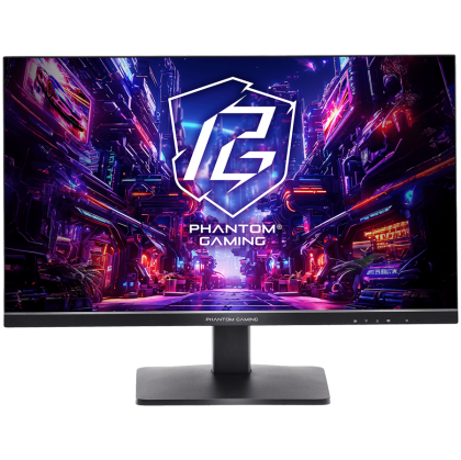 Asrock Gaming Monitor, 27" QHD(2560x1440) IPS, Anti-Glare, 180 Hz, 99% sRGB, 1000:1, 16:9, 400 cd/m², 178º/178º, 1ms (MPRT), AMD FreeSync, Flicker-free, Tilt, VESA, 2x 2W Speakers, 2x HDMI 2.0, 1x DP 1.4, 1x Audio Jack (3.5mm), 3Y