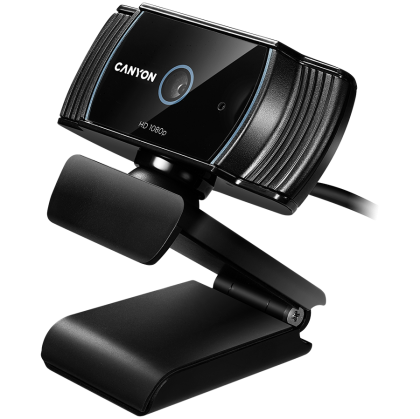 CANYON webcam C5 Full HD 1080p Auto Focus Black
